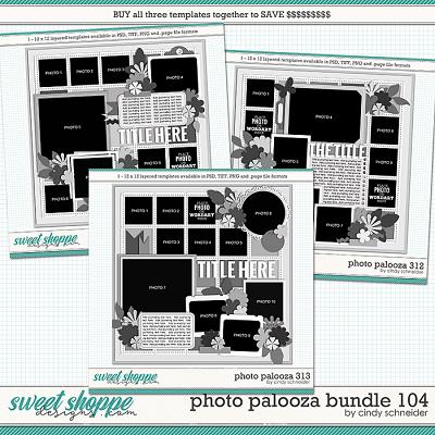 Cindy's Layered Templates - Photo Palooza Bundle 104 by Cindy Schneider