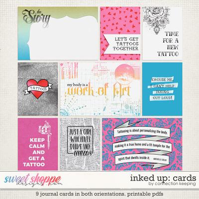 Inked Up Journal Cards by Connection Keeping
