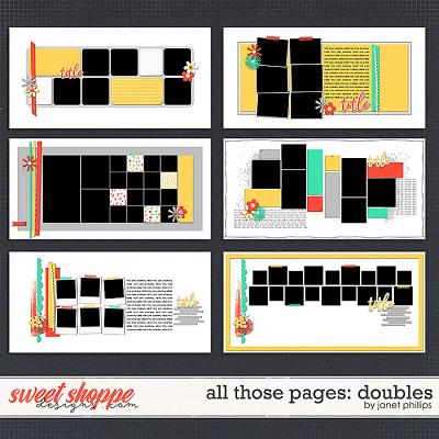 ALL THOSE PAGES: DOUBLES by Janet Phillips