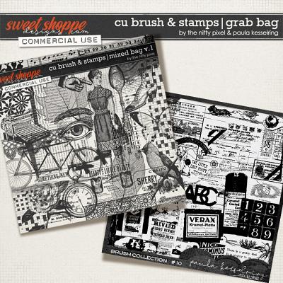 CU BRUSH & STAMP | GRAB BAG by The Nifty Pixel and Paula Kesselring