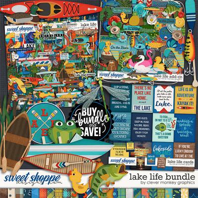 Lake Life Bundle by Clever Monkey Graphics