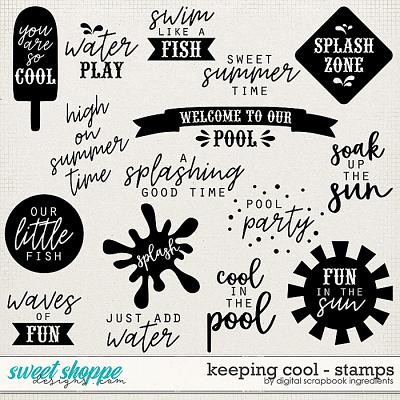 Keeping Cool | Stamps by Digital Scrapbook Ingredients