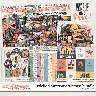 Wicked Awesome Women Bundle by LJS Designs 