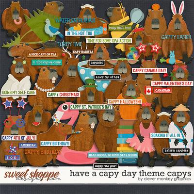 Have a Capy Day - Theme Capys by Clever Monkey Graphics 