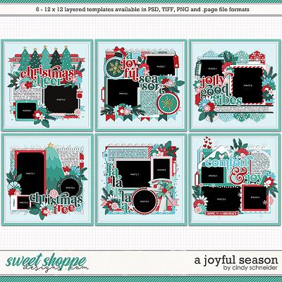 Cindy's Layered Templates - A Joyful Season by Cindy Schneider