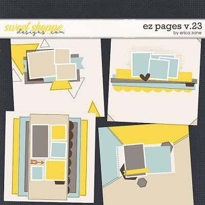 EZ Pages v.23 Templates by Erica Zane