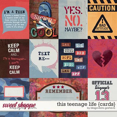 This Teenage Life {cards} by Blagovesta Gosheva