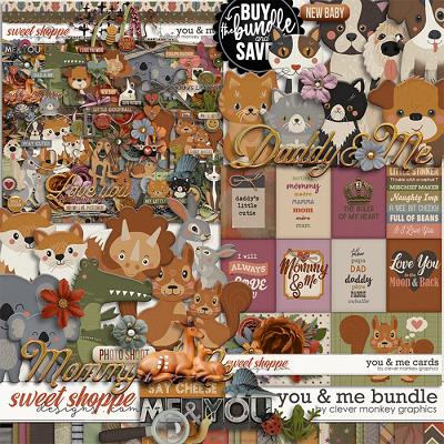 You & Me Bundle by Clever Monkey Graphics