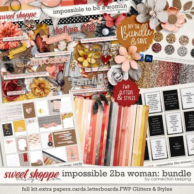 Impossible to be a Woman Bundle by Connection Keeping