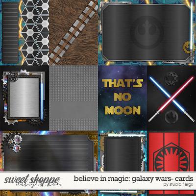 Remember the Magic: GALAXY WARS- CARDS by Studio Flergs