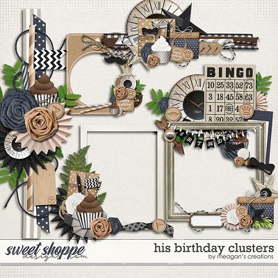 His Birthday Clusters by Meagan's Creations