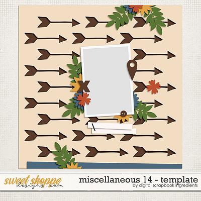 Miscellaneous 14 Template by Digital Scrapbook Ingredients