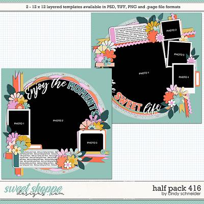 Cindy's Layered Templates - Half Pack 416 by Cindy Schneider