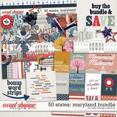 50 States: Maryland Bundle by Kelly Bangs Creative