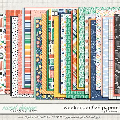 Weekender 6x8 Papers by Traci Reed