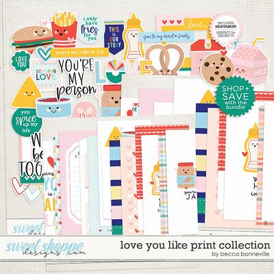Love You Like Print Collection by Becca Bonneville