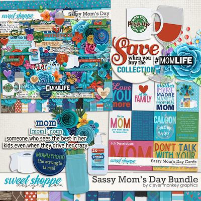 Sassy Mom's Day Bundle by Clever Monkey Graphics