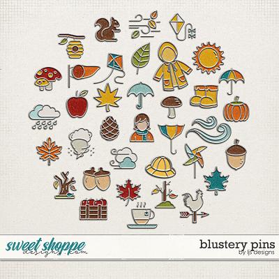 Blustery Pins by LJS Designs