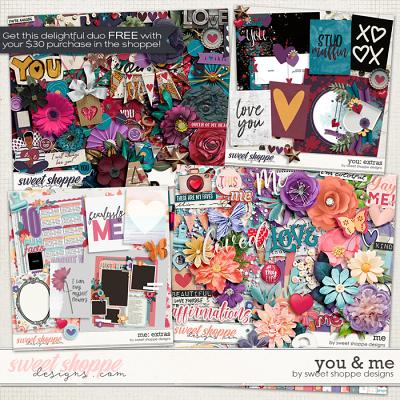 *FREE with your $30 Purchase* You and Me by Sweet Shoppe Designs