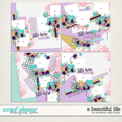 A Beautiful Life Layered Templates by Amber