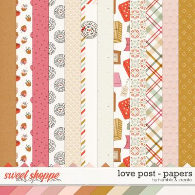 Love Post | Papers - by Humble & Create