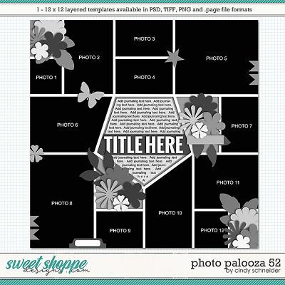 Cindy's Layered Templates - Photo Palooza 52 by Cindy Schneider