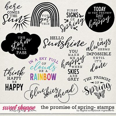 The Promise Of Spring | Stamps by Digital Scrapbook Ingredients