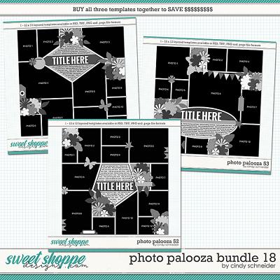 Cindy's Layered Templates - Photo Palooza Bundle 18 by Cindy Schneider