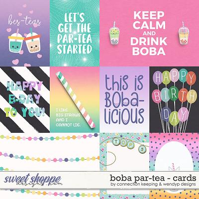 Boba Par-tea - Cards by Connection Keeping & WendyP Designs