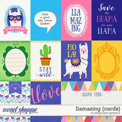 Llamazing {cards} by Blagovesta Gosheva