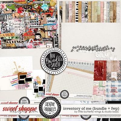 Creative Chronicles: Inventory Of Me Bundle by Little Butterfly Wings & Studio Basic