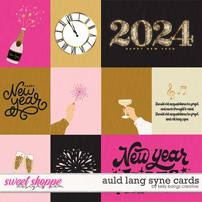 Auld Lang Syne Cards by Kelly Bangs Creative