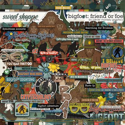 Bigfoot: Friend or Foe by Clever Monkey Graphics
