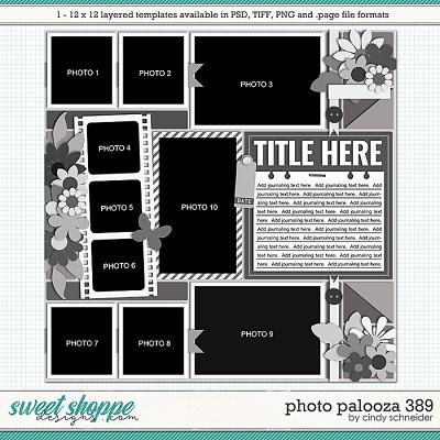 Cindy's Layered Templates - Photo Palooza 389 by Cindy Schneider