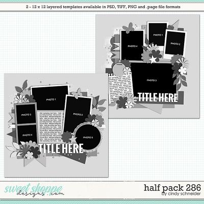 Cindy's Layered Templates - Half Pack 286 by Cindy Schneider