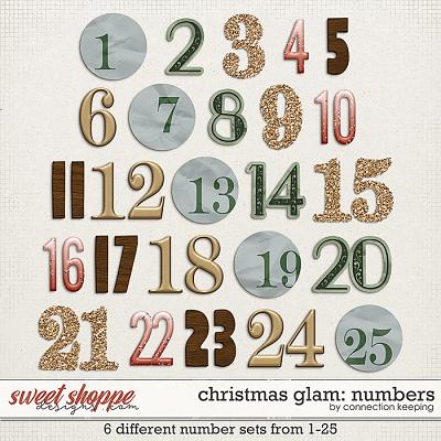 Christmas Glam Numbers by Connection Keeping