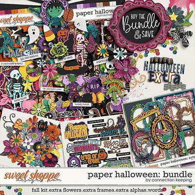 Paper Halloween Bundle by Connection Keeping
