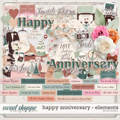 Happy Anniversary | Elements - by Kris Isaacs Designs