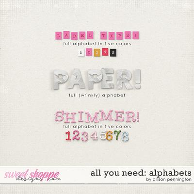 All You Need: Alphabet Roundup by Allison Pennington