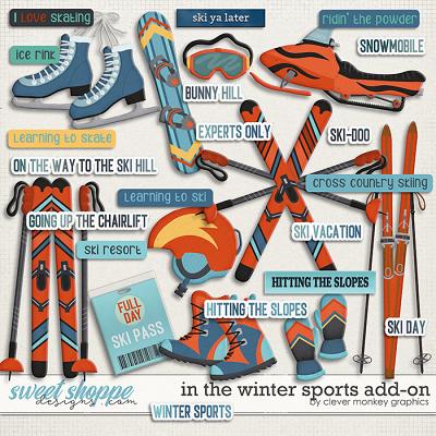 In the Winter Add-on Sports by Clever Monkey Graphics