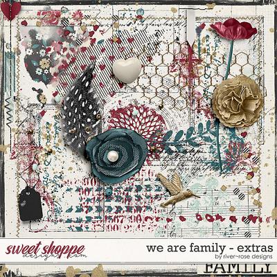 We are Family Extras by River Rose Designs