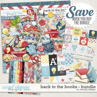 Back to the books - bundle + FWP by WendyP Designs