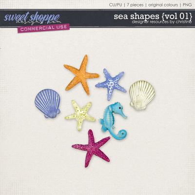 Sea Shapes {Vol 01} by Christine Mortimer