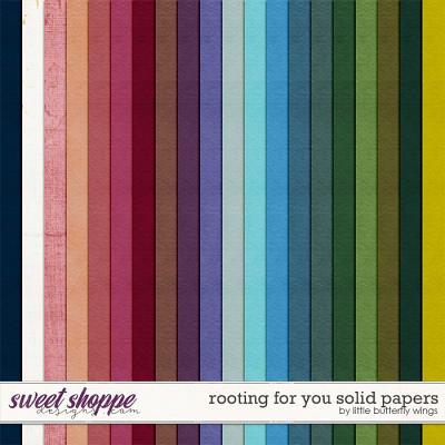 Rooting for you solid papers by Little Butterfly Wings