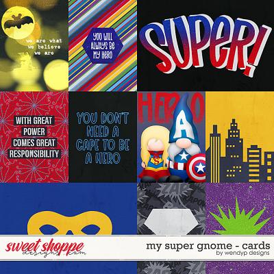 My super gnome - cards 1 by WendyP Designs