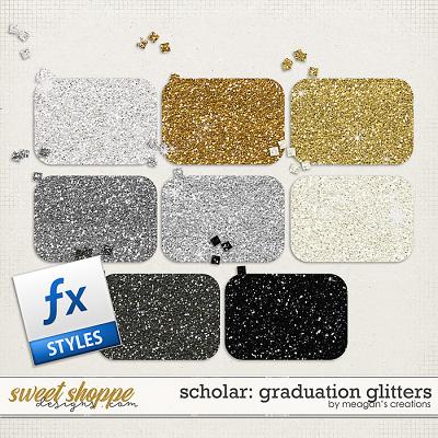 Scholar: Graduation Glitters by Meagan's Creations