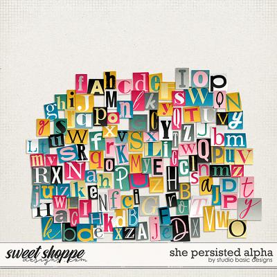 She Persisted Alpha by Studio Basic