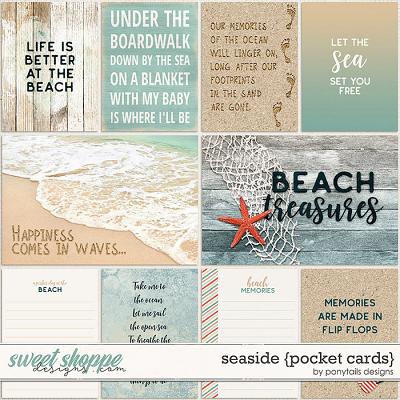 Seaside Pocket Cards by Ponytails