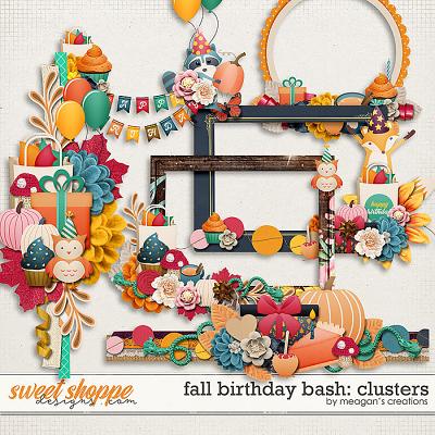 Fall Birthday Bash: Clusters by Meagan's Creations