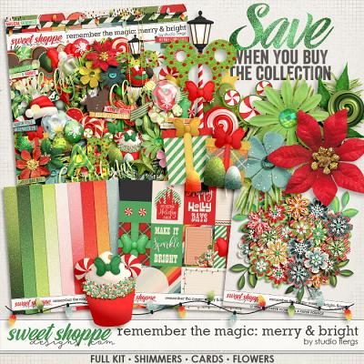 Remember the Magic: MERRY & BRIGHT- COLLECTION & *FWP* by Studio Flergs